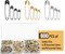 Safety Pins - 600 Pack, Small & Large Sizes, Assorted Colors, Ideal for Clothes